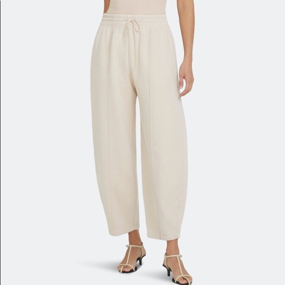 AGOLDE 90s wide leg sweatpants in Cashew Milk